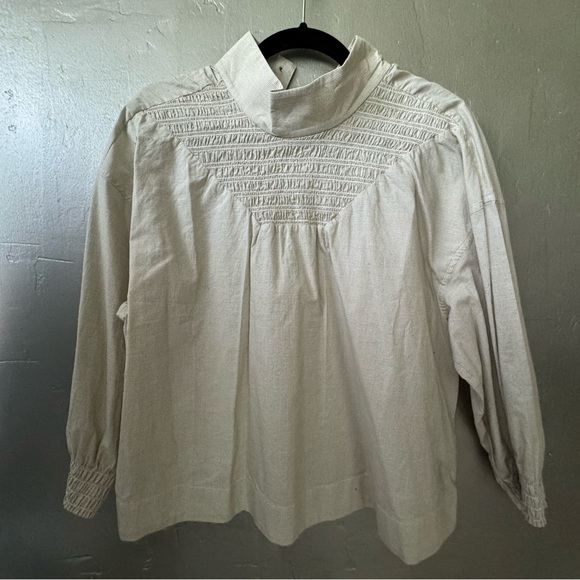 BNWT Everlane Women’s Funnel Neck Smock Top, Size M - Picture 4 of 5